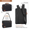 Estarer Convertible Laptop Messenger Bag 17-17.3 Inch Mens Computer Bag