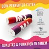 Mari & Juan 100 Activated Carbon Filters Slim Size I