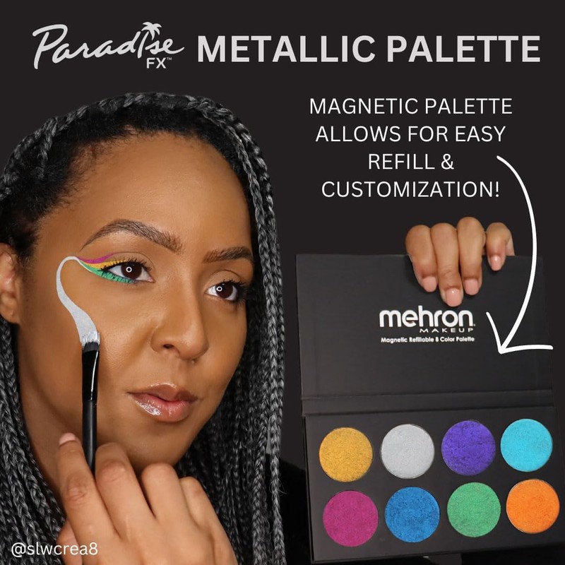 Paradise Makeup Aq 8 Color Palette (Brillant)