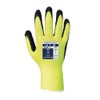 Portwest A340 High Visibility Grip Glove - Latex Foam Yellow,