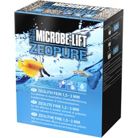Microbe-Lift Zeopure Mini 9144-L Zeolite 1.5-3 mm Filter Medium, Helps Algae, Toxins and Heavy Metals in Aquarium, L