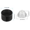 PATIKIL 8 Sets 20mm LED Lens 5 Degree with Plastic