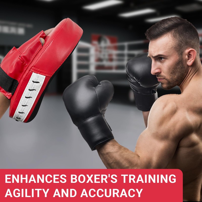 pangdapengpeng Boxing Pads, Curved Punching Target Pads