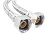 Pair of Flexible Hose Pipe Connectors Tails 1/2" x 15mm