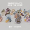 BIBS x Liberty Pacifier Colour 2 PACK Eloise Latex Size