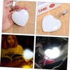 DOITOOL Pack of 2 Heart Night Light Automatic Night Light