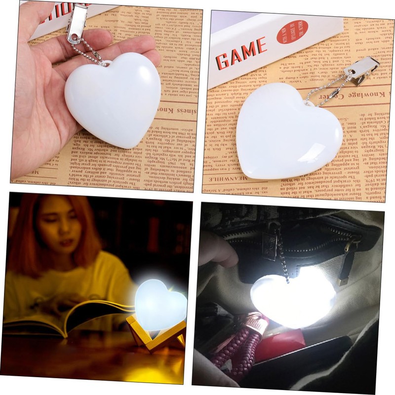 DOITOOL Pack of 2 Heart Night Light Automatic Night Light
