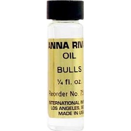 INDIO Anna Riva Oil-Bulls 1/4oz~ for Anointing Candles, Charms & Altar Tools ~