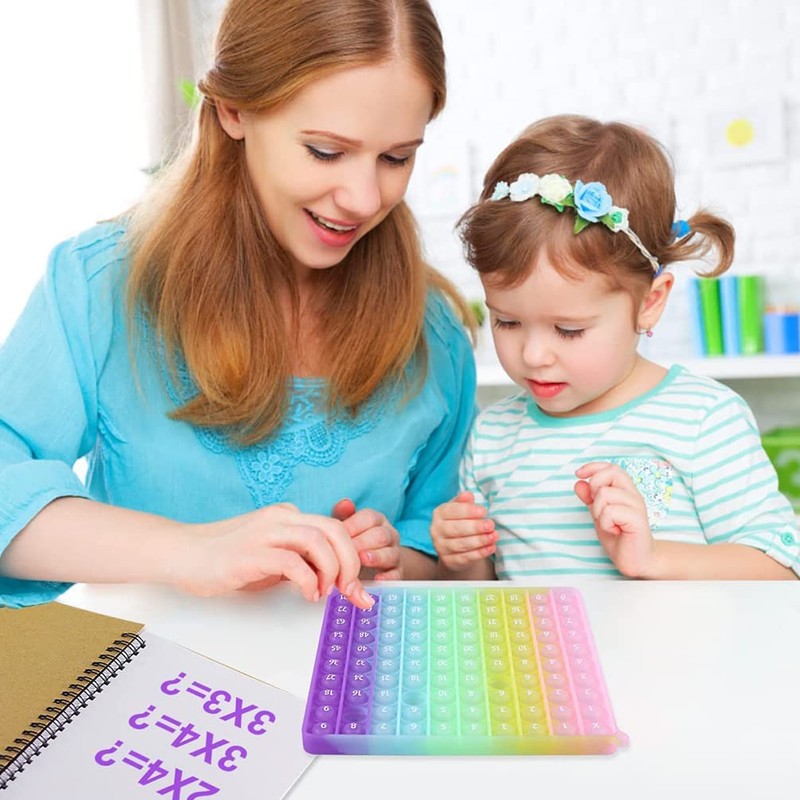 Toy (Multiplication and Multiplication Noctilucent), Push-Pop, Bubble, Board Game, Stress
