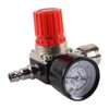 Gorise Pressure Regulator, 1/2, 1/4 Inch Regulator Compressed Air with