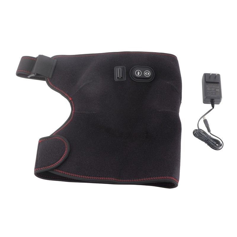 Electric Heated Hip Brace Vibration Massage Hip Groin Thigh Support