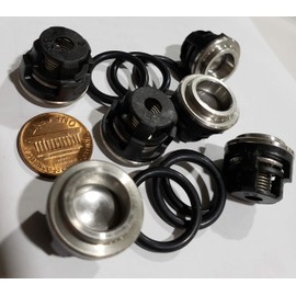 AR ANNOVI REVERBERI Replacement Valve Kit 6 Pack, AR2125, Black