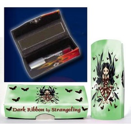 Strangeling Dark Ribbon Lipstick Case