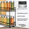 LYNK PROFESSIONAL® Pull Out Spice Rack Organizer for Inside Kitchen
