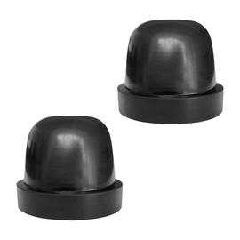 JNNJ Pack of 2 Car Headlight Seal Covers, Rubber Seal, Dustproof Covers for LED Headlights, Truck Headlights, Rubber Cap Cover (70 x 50 mm)
