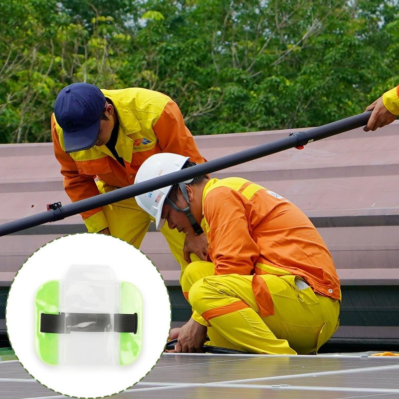 Vanyibro 2 Pieces Arm Badge Holders with Adjustable Strap,High Visibility