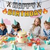 Pixel Happy Birthday Banner, Pre-Strung Pixel Theme Garland Creative Easy