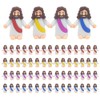 Kayzyue 60 Pcs Little Jesus Figurine Mini Jesus Figures Easter