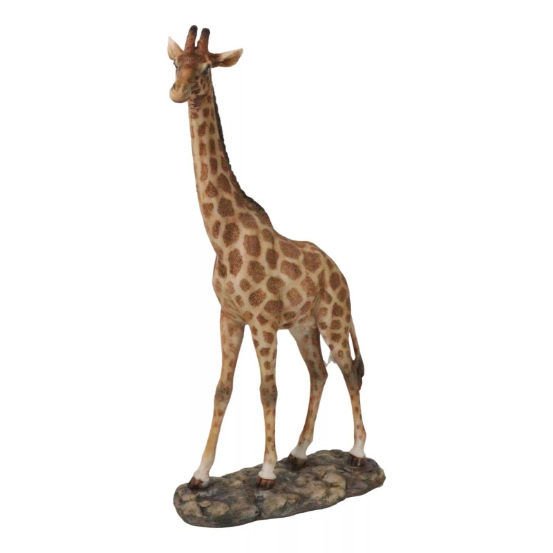 Nature Wildlife Realistic Safari Savannah Masai Giraffe Standing Figurine