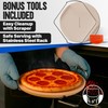 KitchenStar 16-inch Pizza Stone for Oven and BBQ Grill with