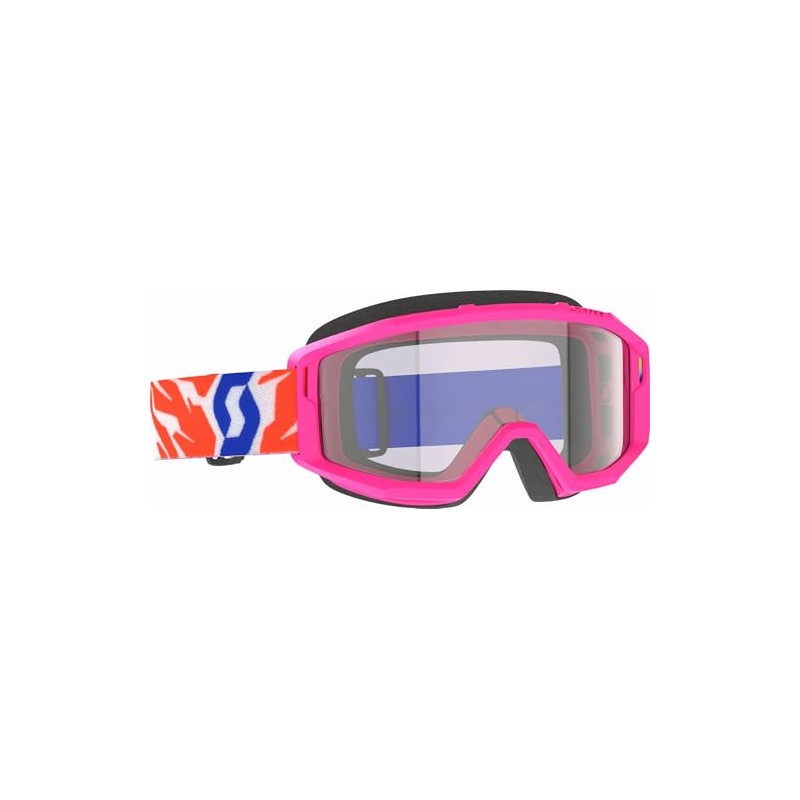 Scott Primal Children's MX Goggle Cross/MTB Glasses Pink/Clear