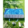 SUMMERBUDDY Pool Clarifier for Above Ground Pools and Inground Pool,