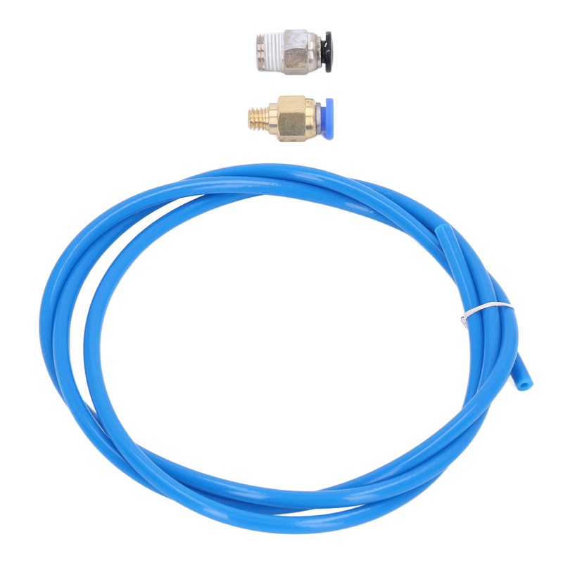 5PCS PTFE Tubes with 20PCS Pneumatic Fittings PC4‑M6 PC4‑M10 for