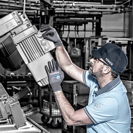 Uvex Phynomic Allround Lightweight Work Gloves for Men Size 11, 4 Pairs