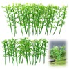 Pack of 40 Model Trees Miniature Model Miniature Bamboo Trees