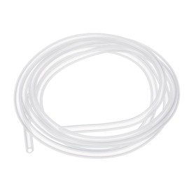 PATIKIL 1/16" ID x 1/7" OD シリコンチューブ 1ロール 3.28ftシリコンホースチューブ フレキシブルクリアパイプ ホームブルーイング 水空気液体転送用