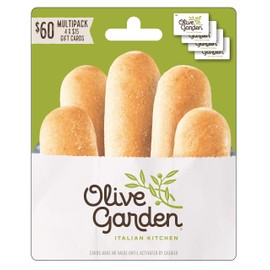 Depola Olive Garden $60 Multi-Pack Gift Cards