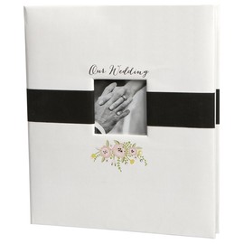C.R. Gibson True Love Loose Leaf Wedding and Memory Photo Album, 10" W x 12" H