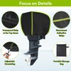600D Heavy Duty Waterproof Outboard Motor Cover,Fade and Crack Resistant