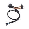 8i 74P to 2xSFF 8639 with 15P Powe Cable Professional