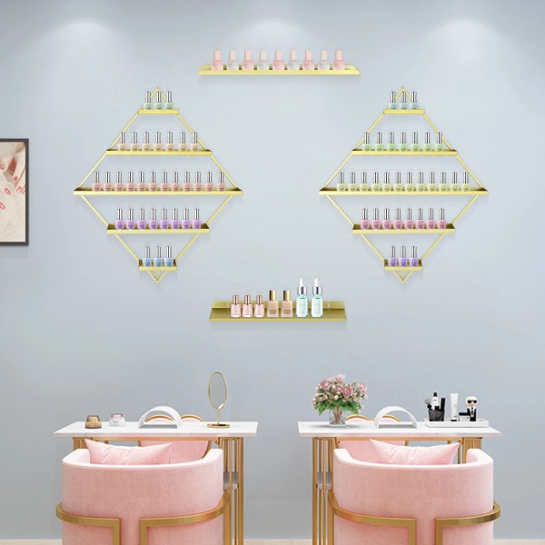Unbranded 5-tier Display Racks Rhombus Nail P