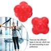 2pcs Rubber Reaction Bounce Balls Irregular Shape Reaction Balls for