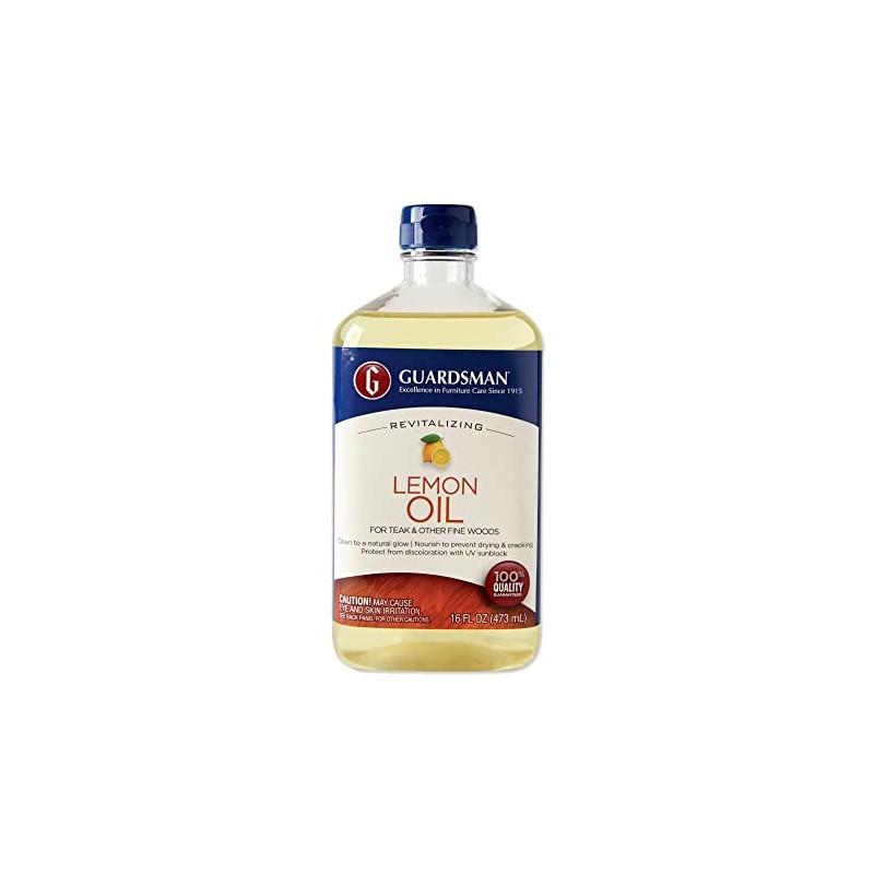 Guardsman Revitalizing Lemon Oil | Teak Oil Protects and Cleans