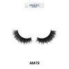 Laflare 3D MINK ANGEL Eyelashes, Soft, Feather-Light, Double-Layer, Voluminous, Glamorous,