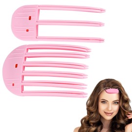 2pcs Wind Shaping Styling Combs for Fluffy Bangs, Volume Boosting Hair Comb Set for Fine & Thin Hair, Perfect for Creating Hair Volume & Natural Look, Hair Volume Clips