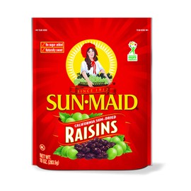 Sun Maid Raisins Pouch - Natural California - 10 oz