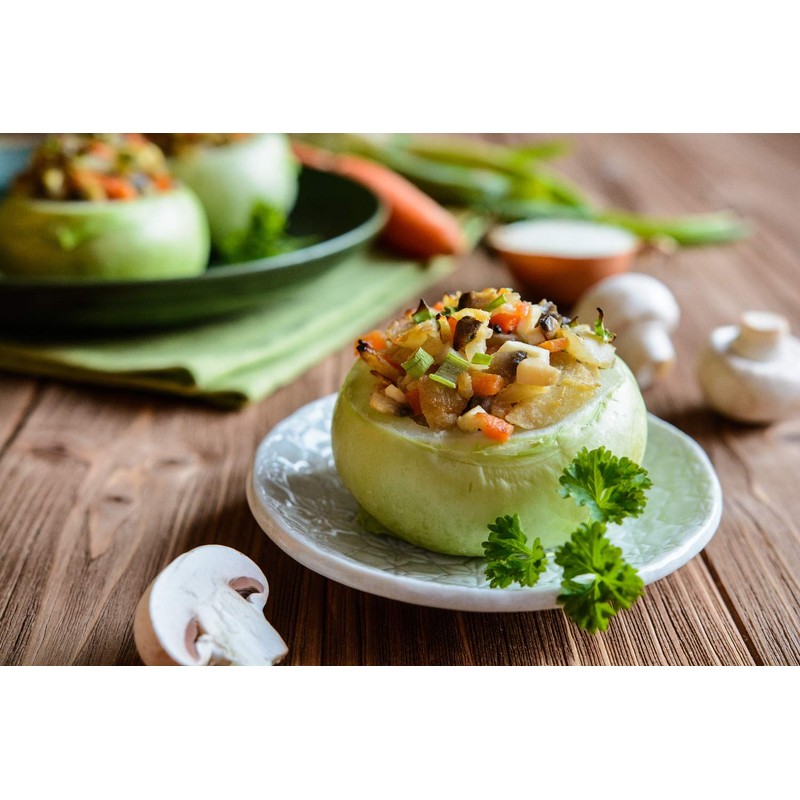 SAFLAX - Organic - Kohlrabi - Super Melting - 20