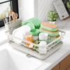 Kitsure Dish Drying Rack - Compact Dish Rack with Utensil