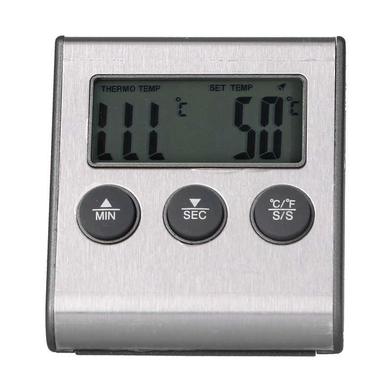 Magnet Design Barbecue Thermometer Food Meat Temperature Meter with Alarm