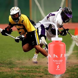 SHOKE Boxing Water Bottle with Long Straw BPA free,Squeezable Plastic Leak Proof Sports Water Bottles Perfect for Football Hockey Lacrosse Gym Cycling, Large Capacity 32 Oz/1 Liter