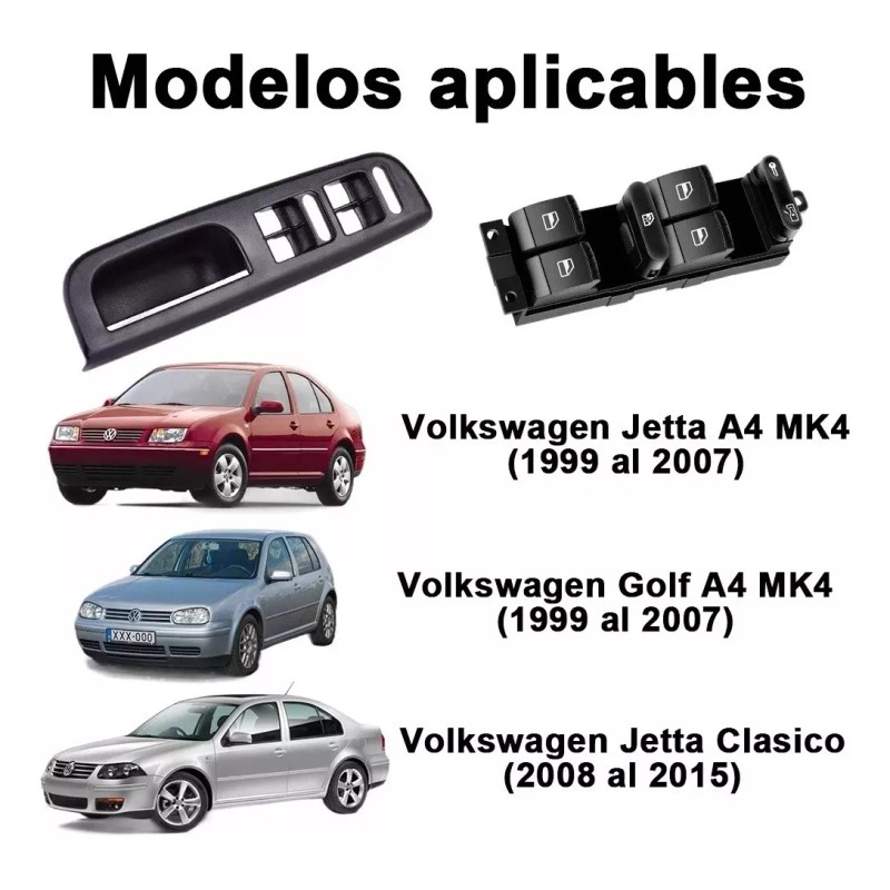 Lohotek Control Maestro Cristales Con Asidero Jetta Clasico Golf A4