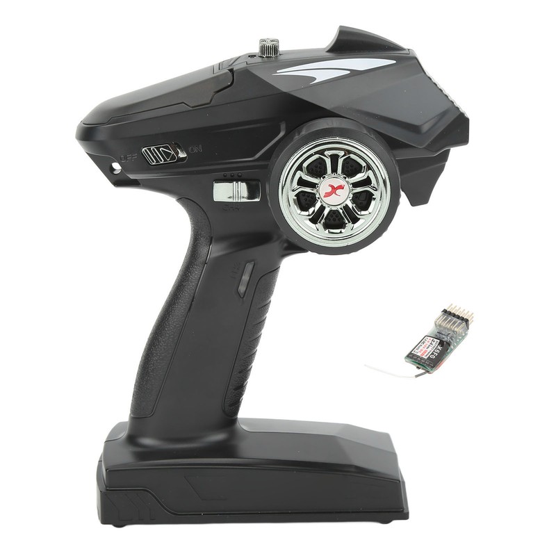 RC Transmitter Black 2.4G 6CH Sensitive Remote Controller With Receiver