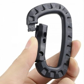 Plastic carabiner ultra-light and high-strength hiking hook Camping Hook 8ea