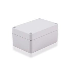 Joyzan Junction Box, Waterproof Electrical Project Boxes ABS Enclosure Instrument Case Plastic Sealed Cable Connector Unit Wiring Connection DIY Electronic Power for Indoor Outdoor Communications