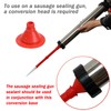 ANZHUO Extended nozzle for sausage caulking gun or Caulking Gun