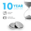 Tenergy CR1220 3V Lithium Button Cell_Battery, for_Keys, Watches,_Camera_Accessories, 10 Pack